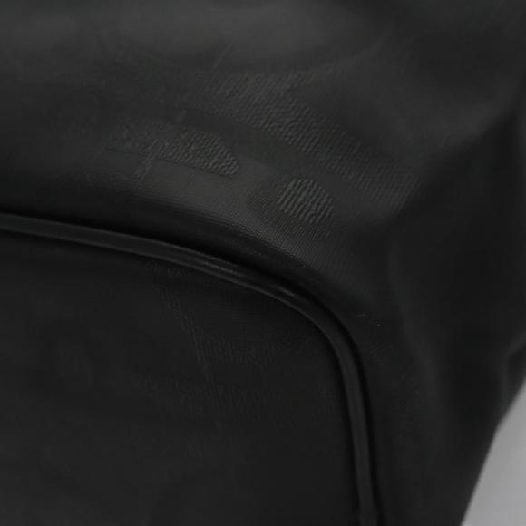 Christian Dior Trotter Canvas Hand Bag PVC Leather Black Auth BD334 - Picture 16 of 16